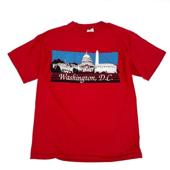 Platinum T’s VTG 80s Single Stitch Washington DC Souvenir T-Shirt Size XL USA - Picture 3 of 9